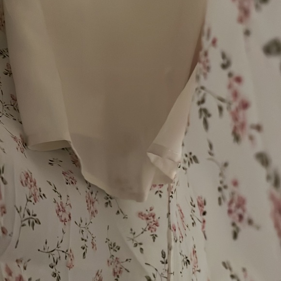 FLORAL RUFFLE STRAP DRESS - Picture 9 of 11